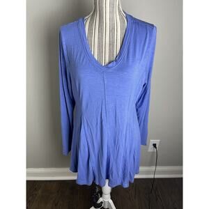 Soft Surroundings Dress Sz Large Blue